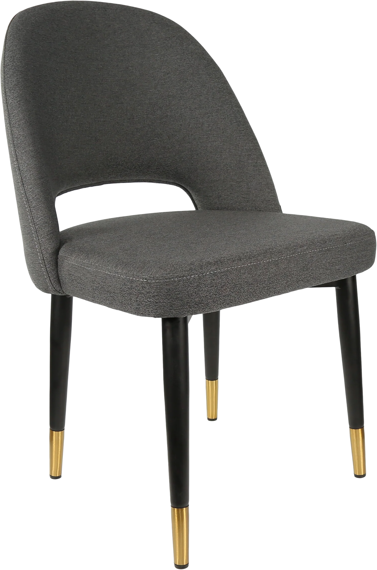 FL Semifreddo Fabric Upholstered Metal Legs Hospitality Chair