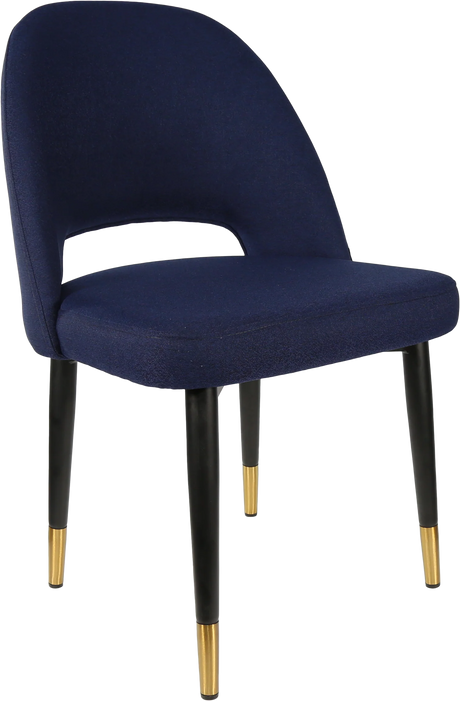 FL Semifreddo Fabric Upholstered Metal Legs Hospitality Chair