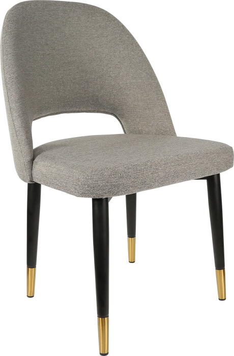 FL Semifreddo Fabric Upholstered Metal Legs Hospitality Chair