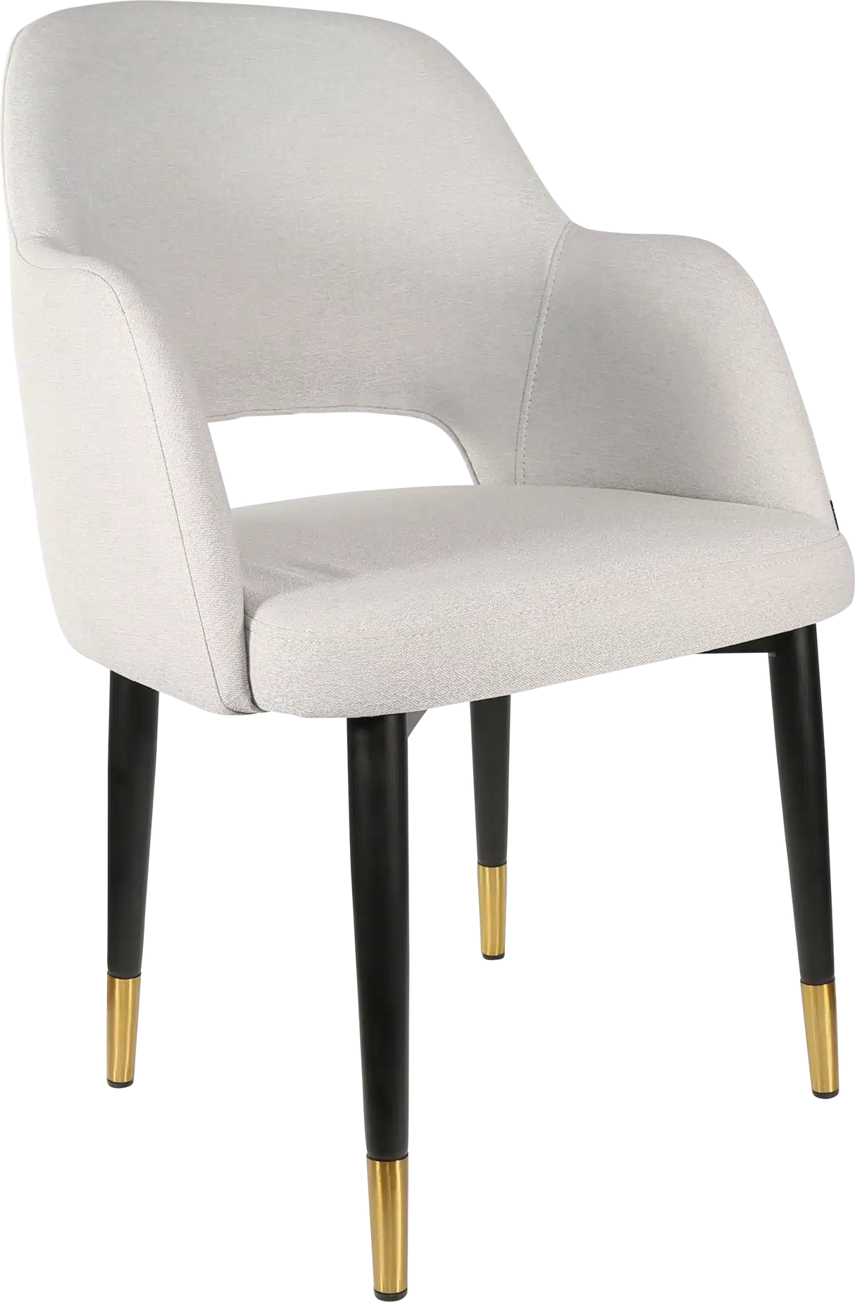 FL Sorbet Fabric Upholstered Metal Legs Hospitality Chair
