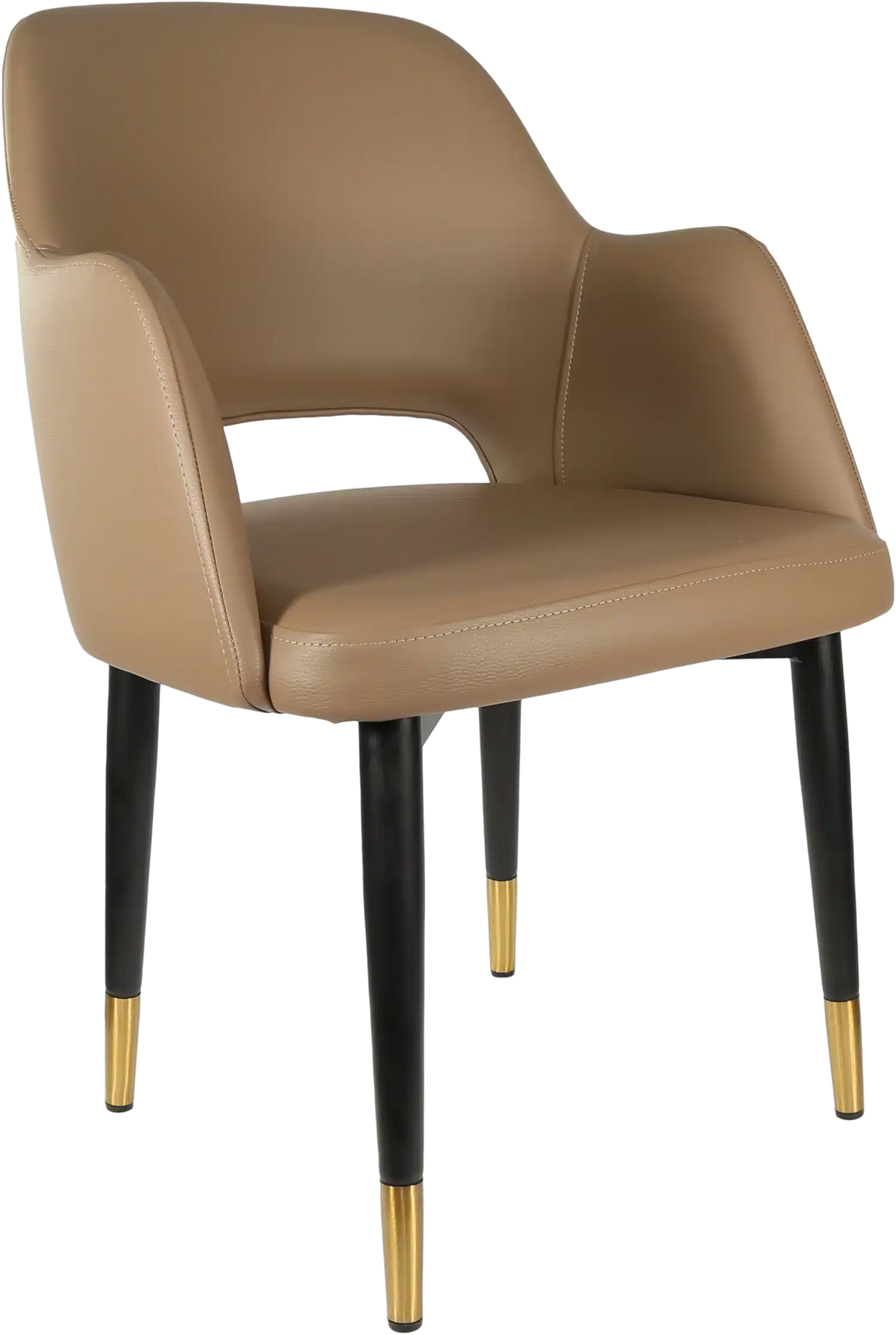 FL Sorbet Vinyl Upholstered Metal Legs Hospitality Chair