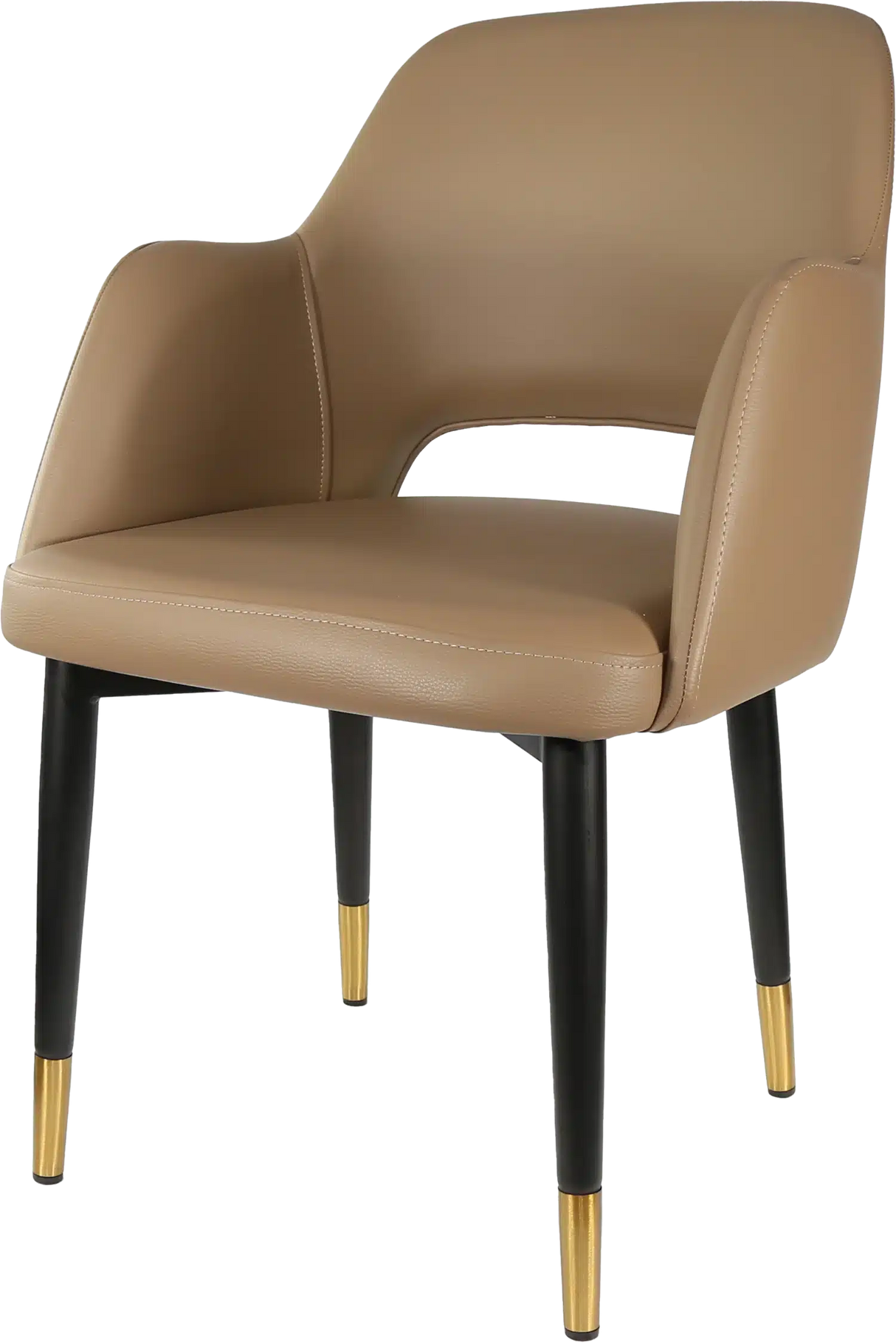 FL Sorbet Vinyl Upholstered Metal Legs Hospitality Chair