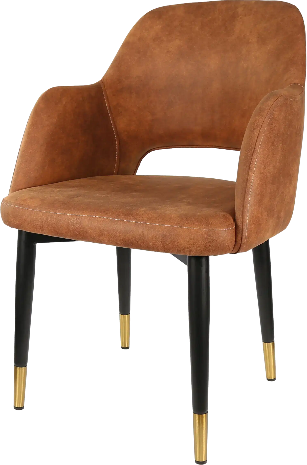 FL Sorbet Fabric Upholstered Metal Legs Hospitality Chair