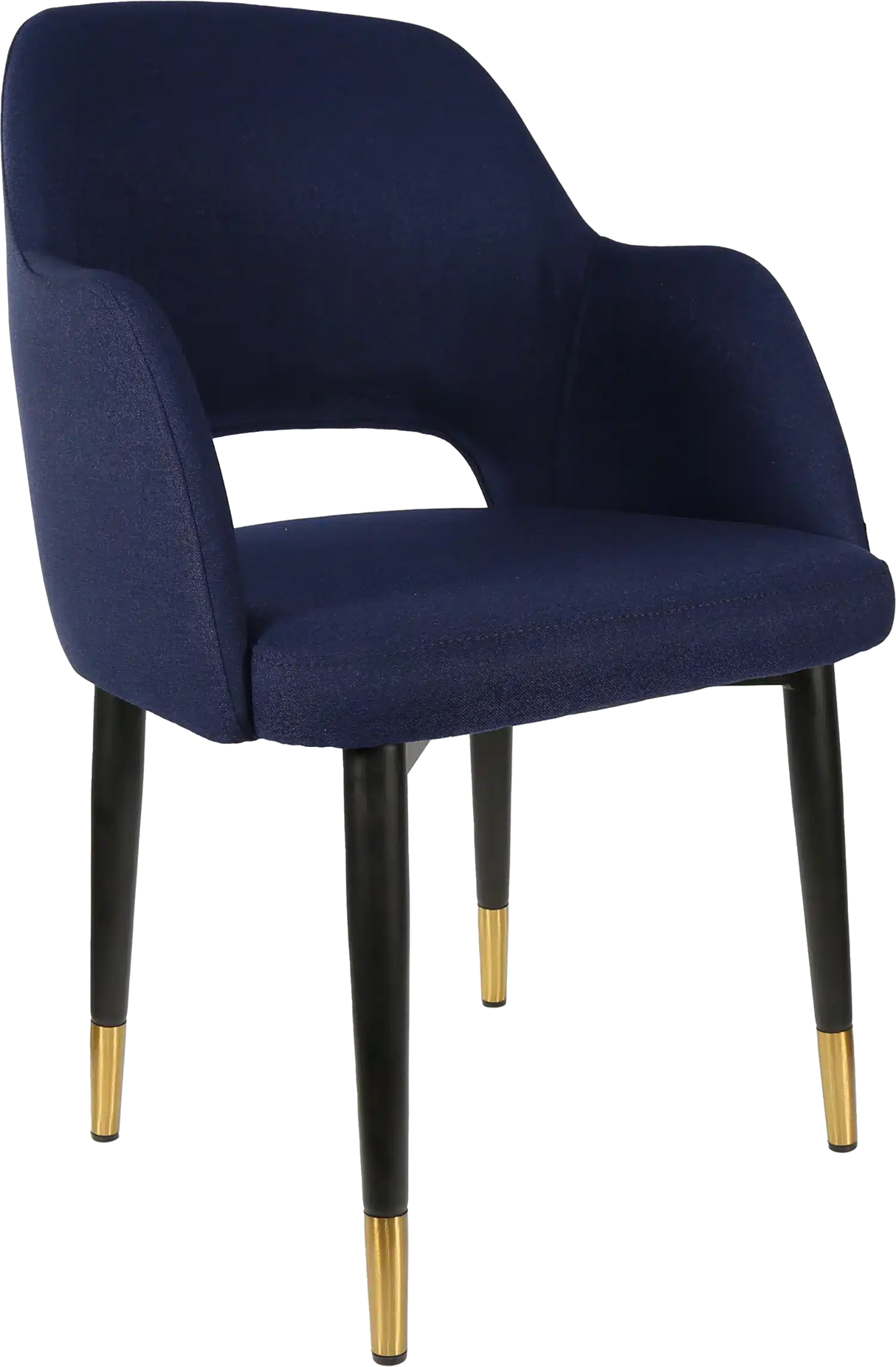 FL Sorbet Fabric Upholstered Metal Legs Hospitality Chair