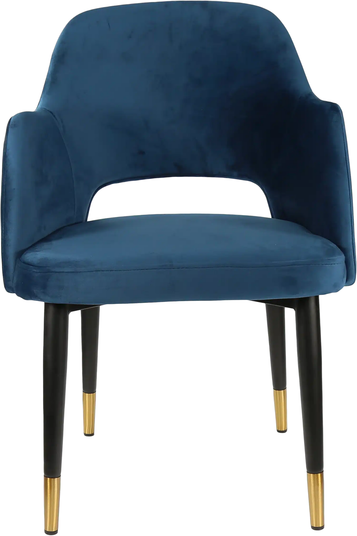 FL Sorbet Velvet Upholstered Metal Legs Hospitality Chair