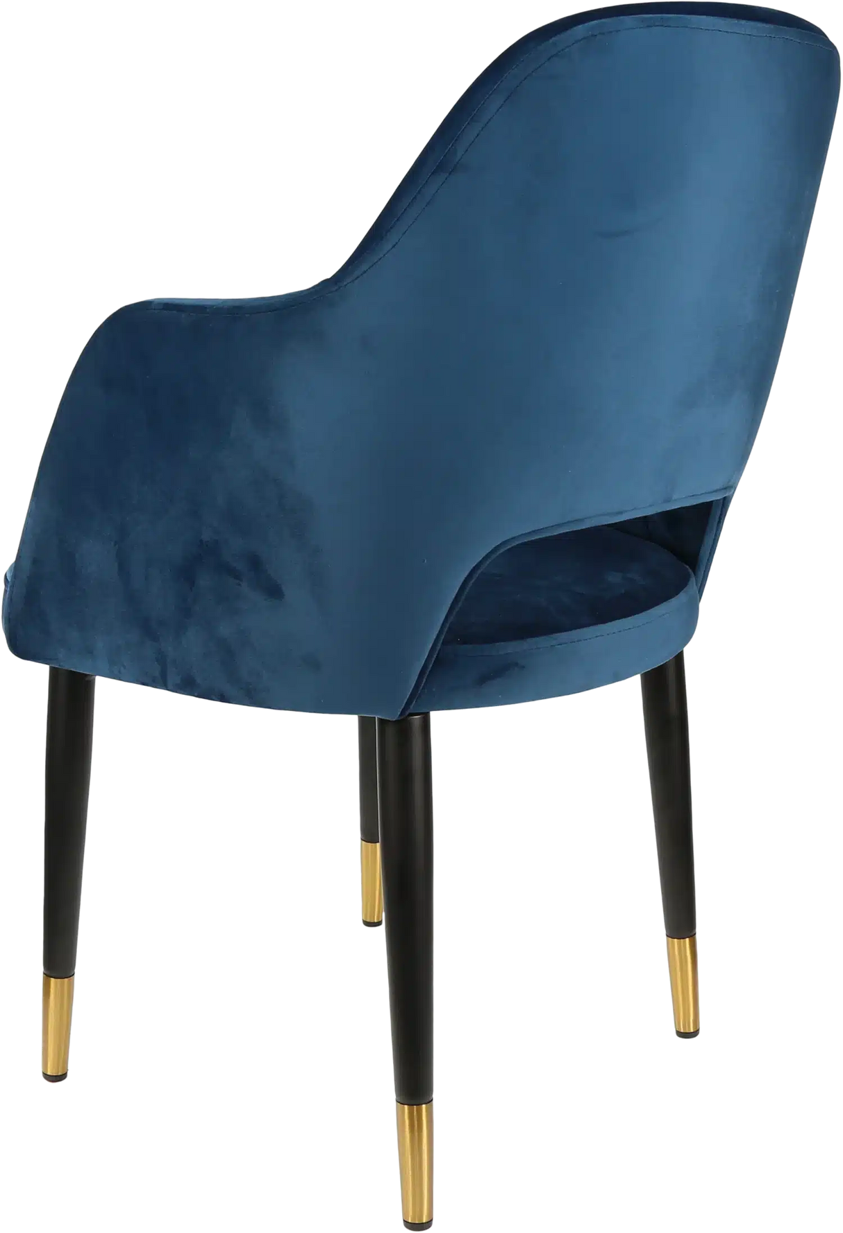 FL Sorbet Velvet Upholstered Metal Legs Hospitality Chair