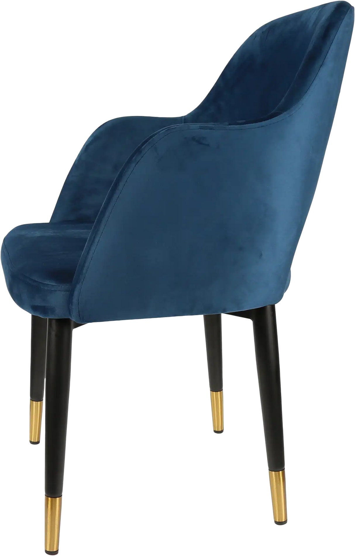 FL Sorbet Velvet Upholstered Metal Legs Hospitality Chair