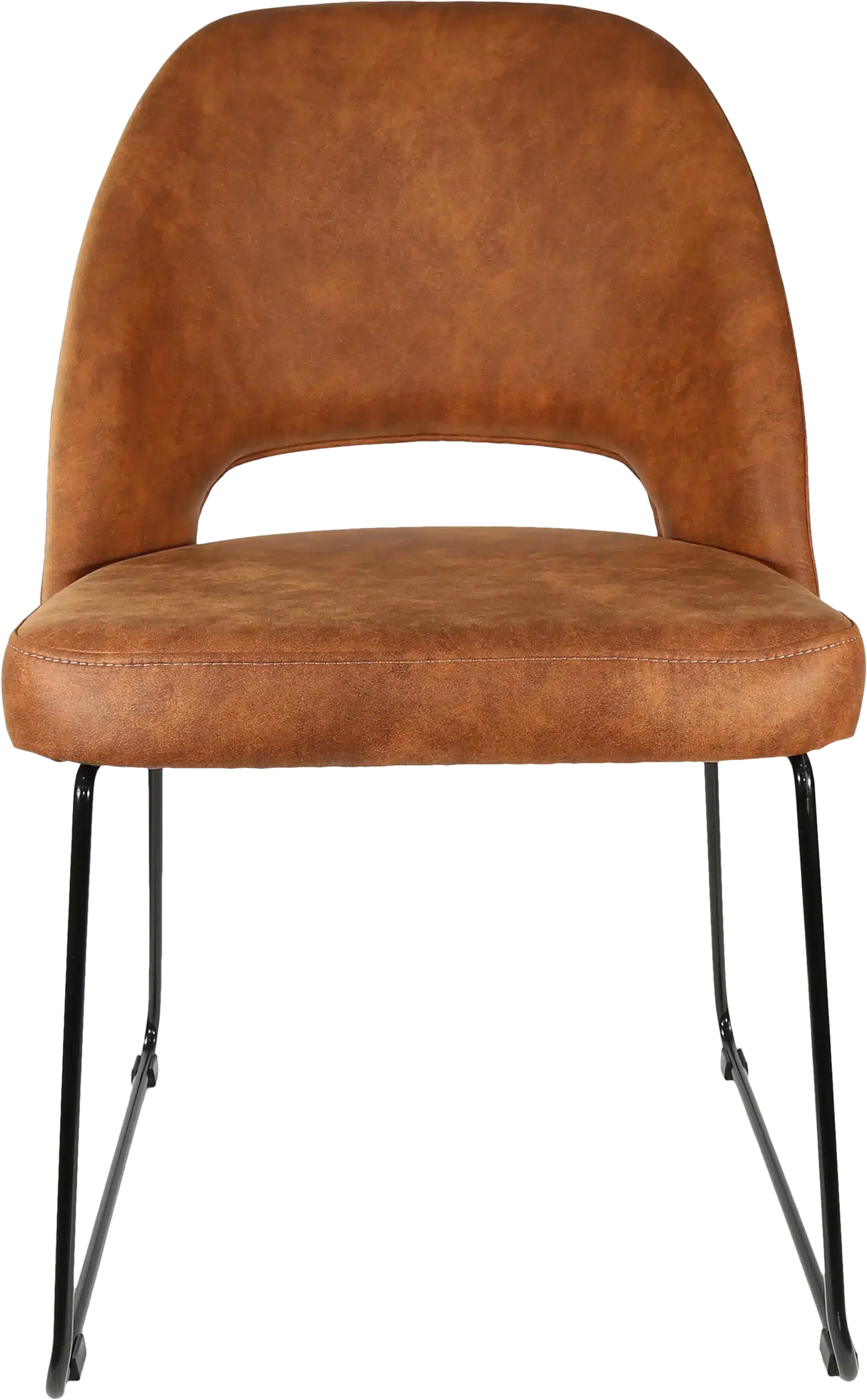 FL Semifreddo Premium Vinyl Upholstered Sled Base Hospitality Chair