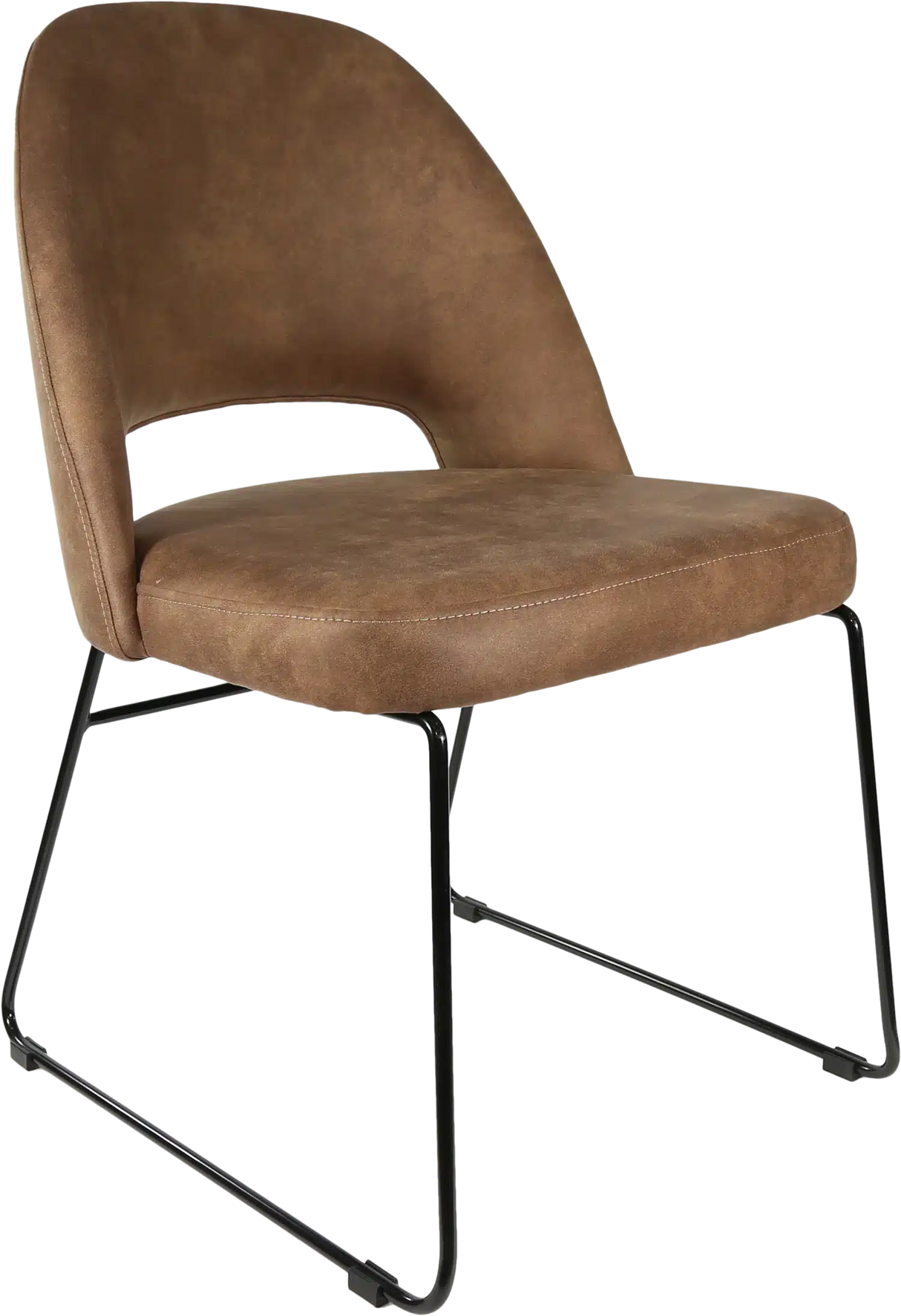 FL Semifreddo Premium Vinyl Upholstered Sled Base Hospitality Chair