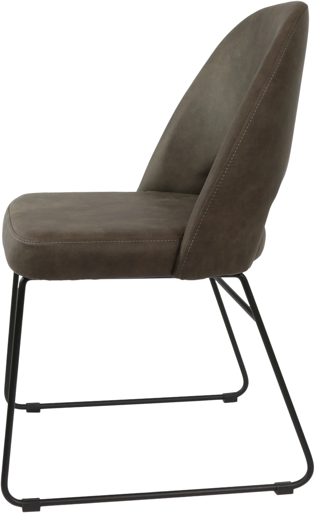 FL Semifreddo Premium Vinyl Upholstered Sled Base Hospitality Chair