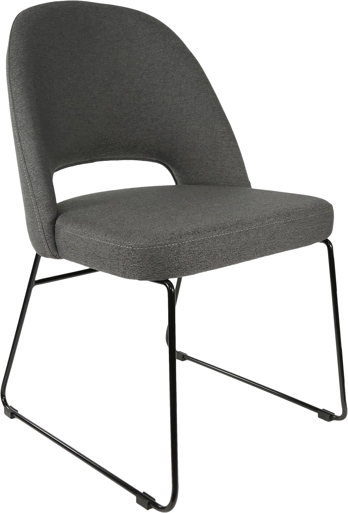 FL Semifreddo Fabric Upholstered Sled Base Hospitality Chair