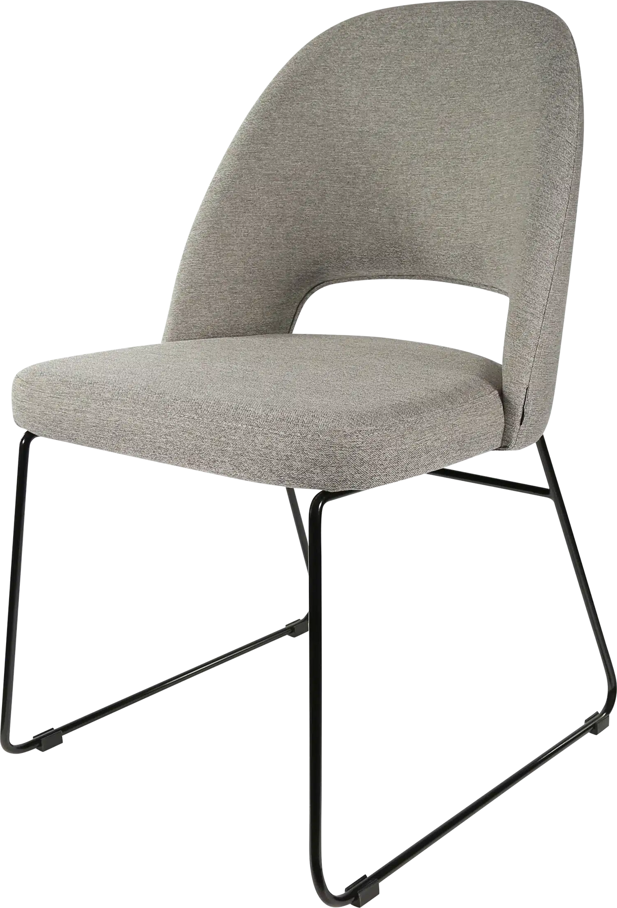 FL Semifreddo Fabric Upholstered Sled Base Hospitality Chair