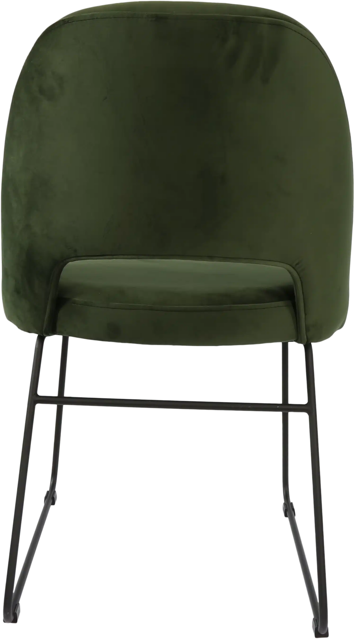 FL Semifreddo Velvet Upholstered Sled Base Hospitality Chair