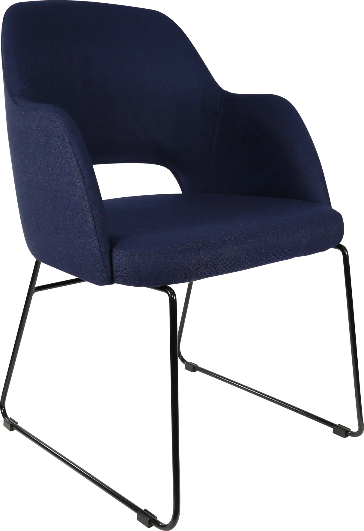 FL Sorbet Fabric Upholstered Sled Base Hospitality Chair