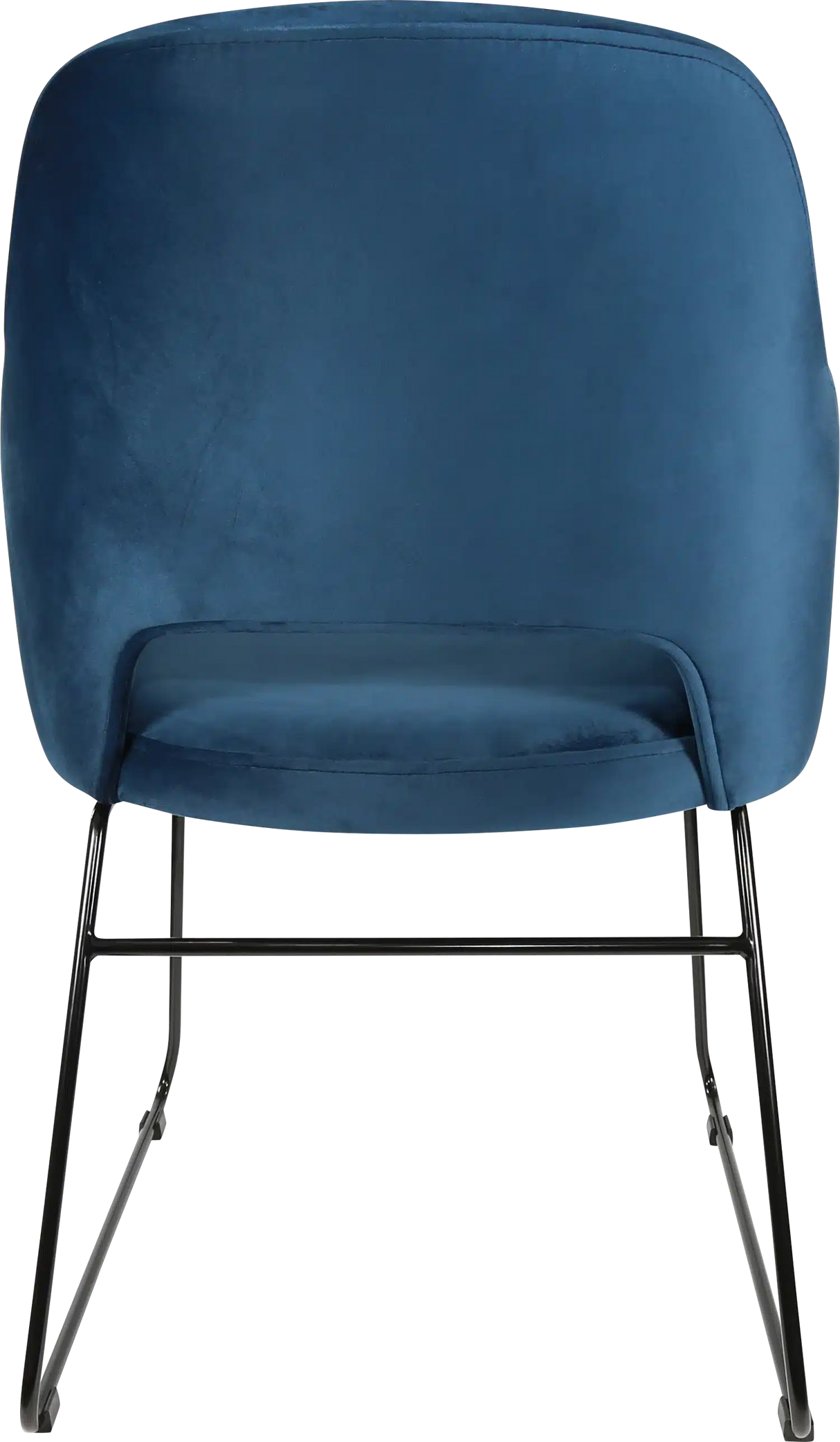 FL Sorbet Velvet Upholstered Sled Base Hospitality Chair