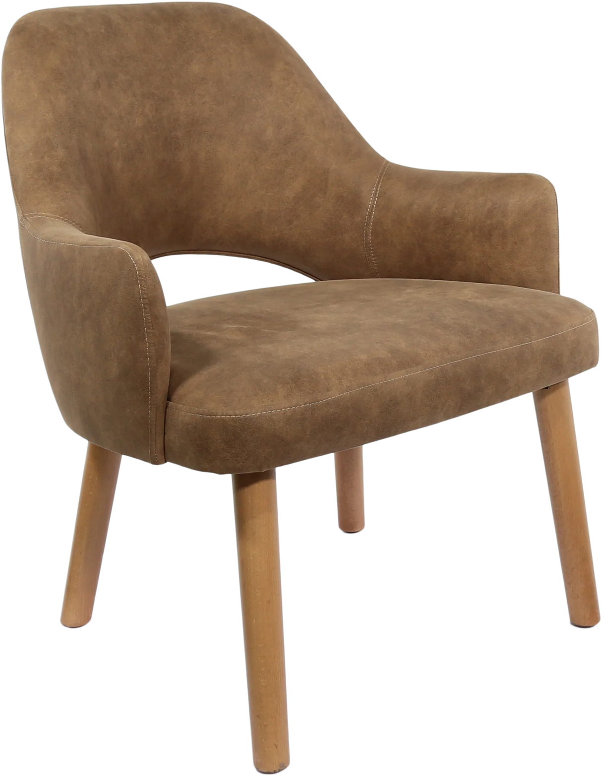 FL BonBon Vinyl Upholstered Timber Legs Hospitality Chair