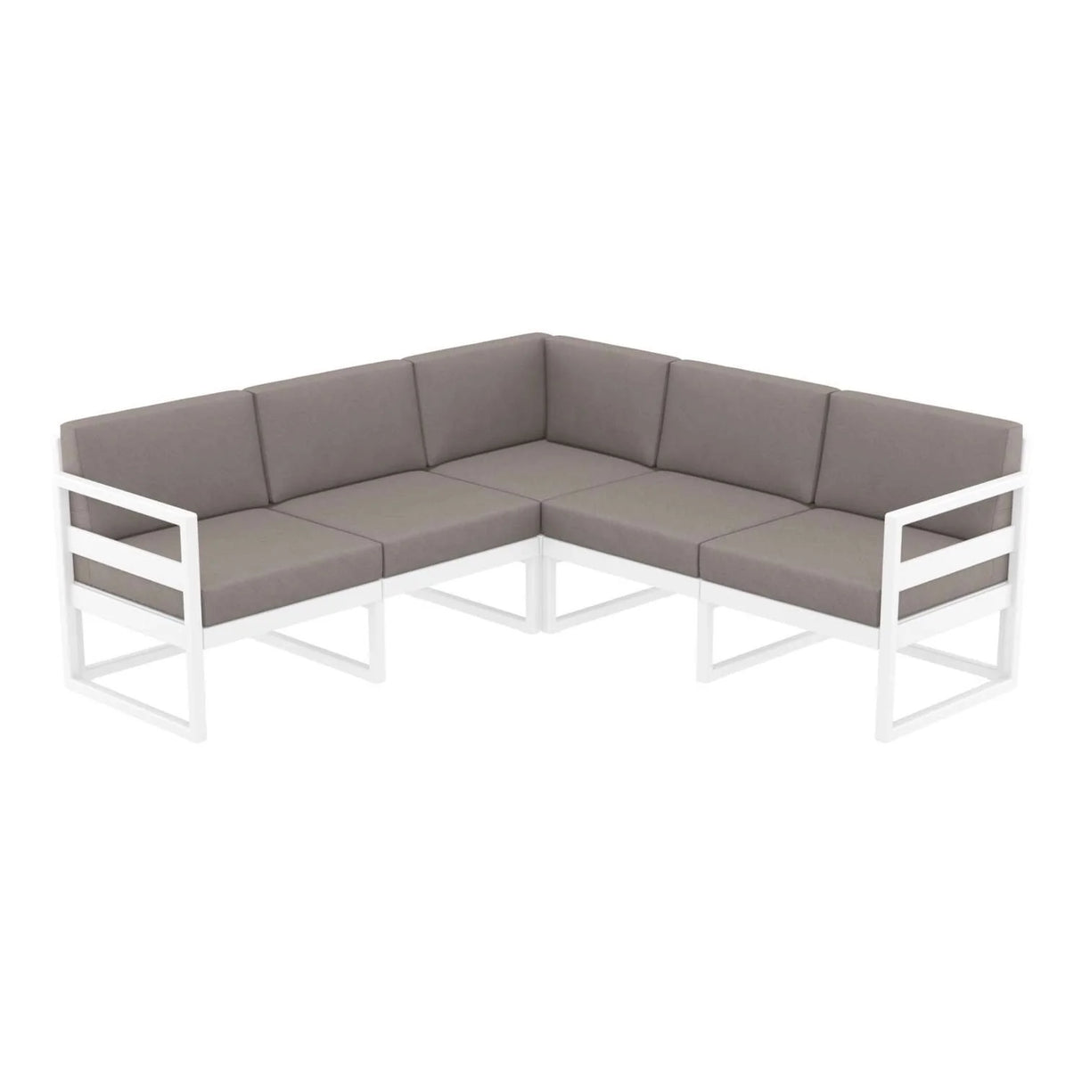 FL Mykonos Hospitality Outdoor Corner Lounge with Cushion