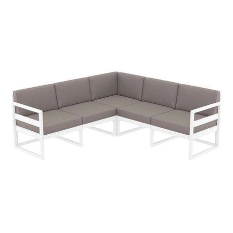 FL Mykonos Hospitality Outdoor Corner Lounge with Cushion