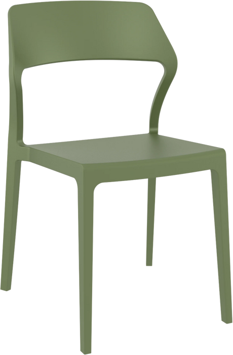 FL Snow Stackable Hospitality Outdoor Chair