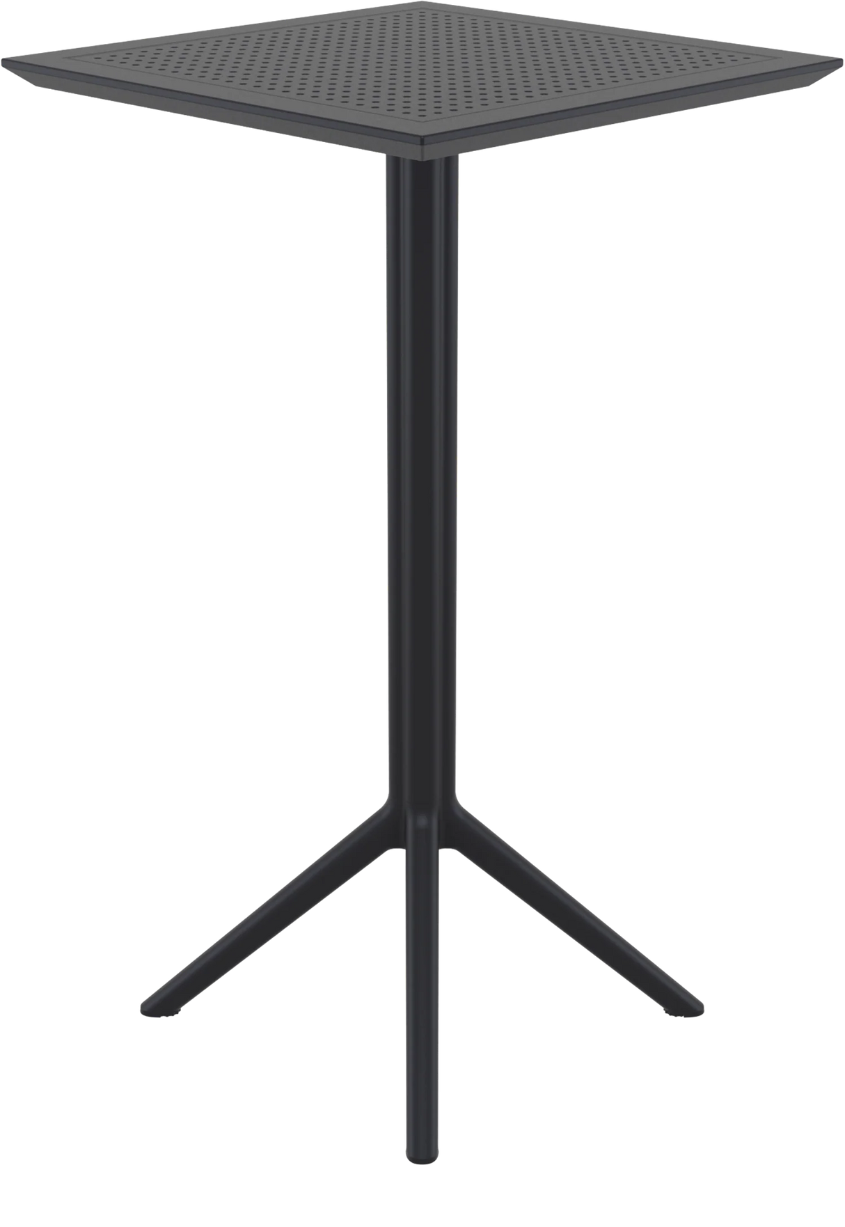 FL Sky Hospitality Outdoor Square Folding Bar Table