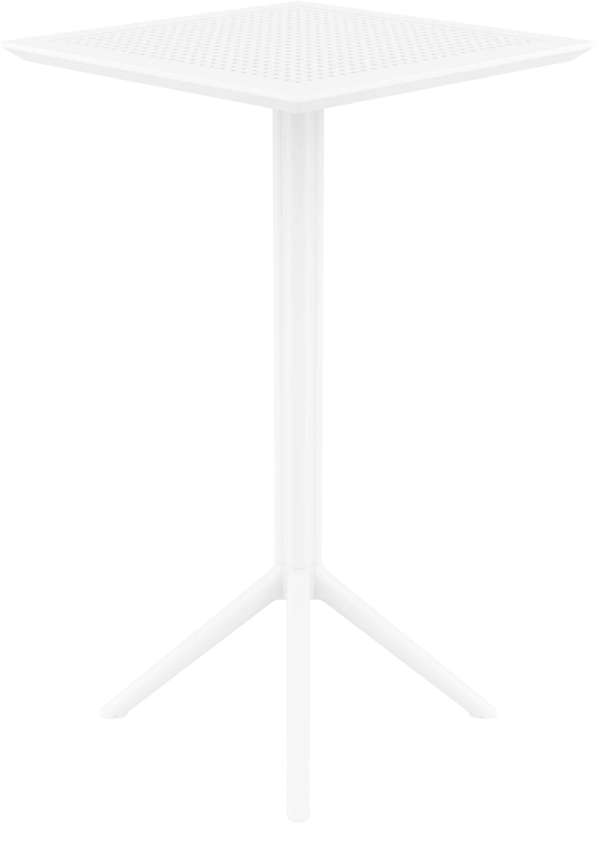 FL Sky Hospitality Outdoor Square Folding Bar Table