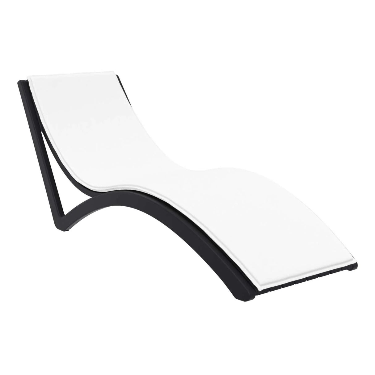 FL Slim Hospitality Stackable Sunlounger with Cushion
