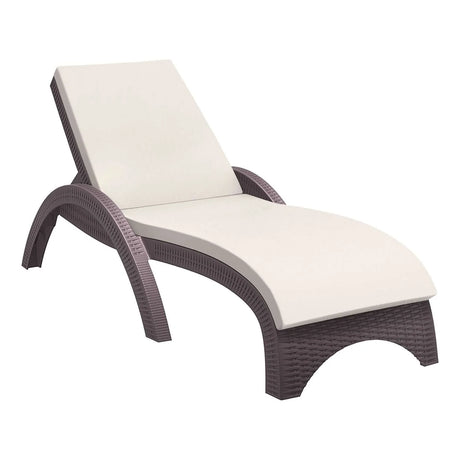 FL Fiji Hospitality Stackable Sunlounger with Cushion