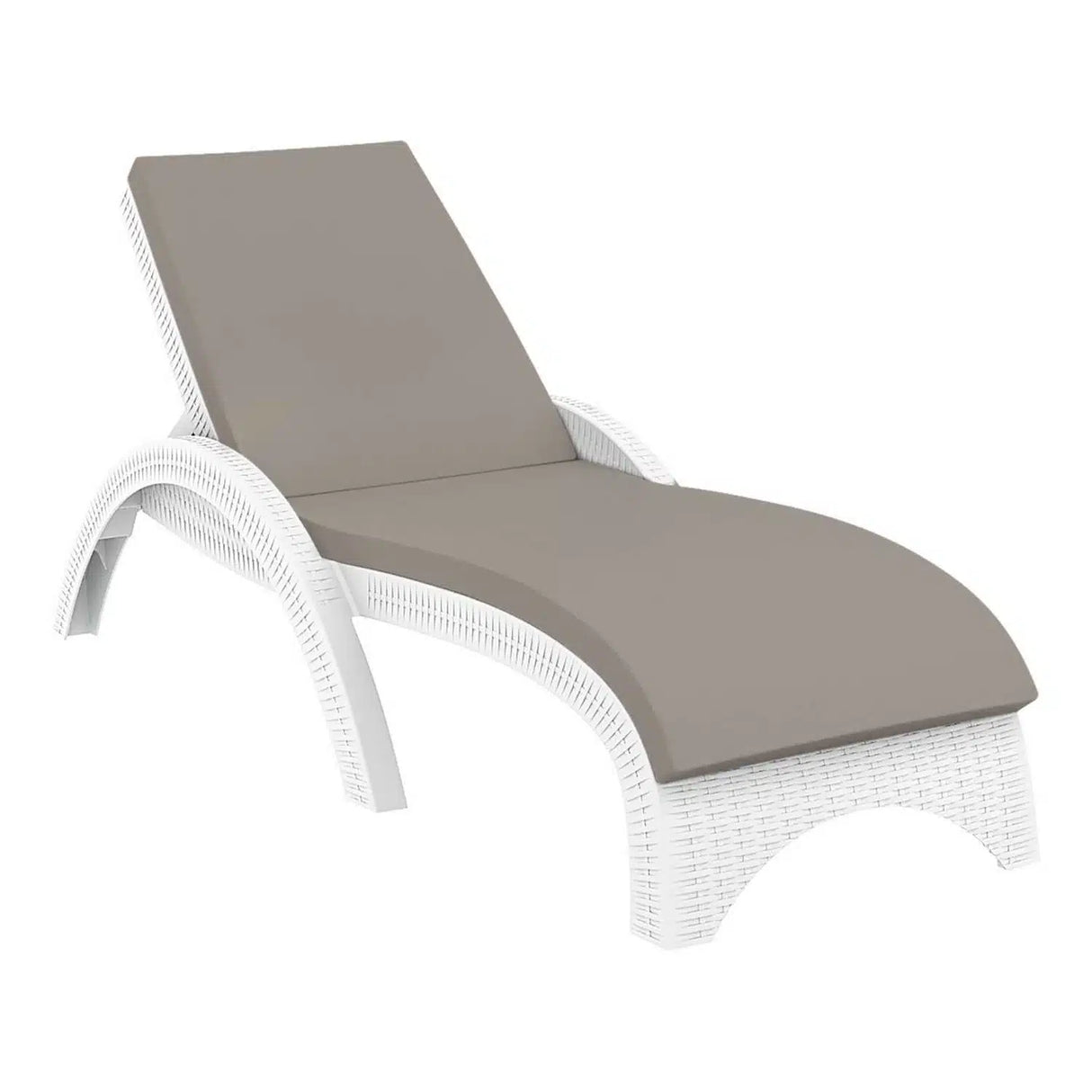 FL Fiji 4 Piece Sunlounger with Cushion & 2 Tequila Side Table Package
