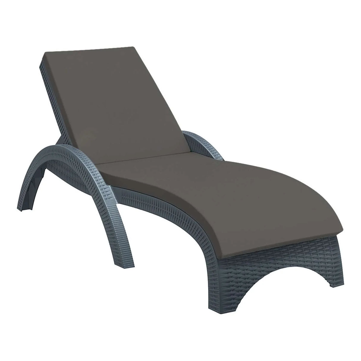 FL Fiji Hospitality Stackable Sunlounger with Cushion