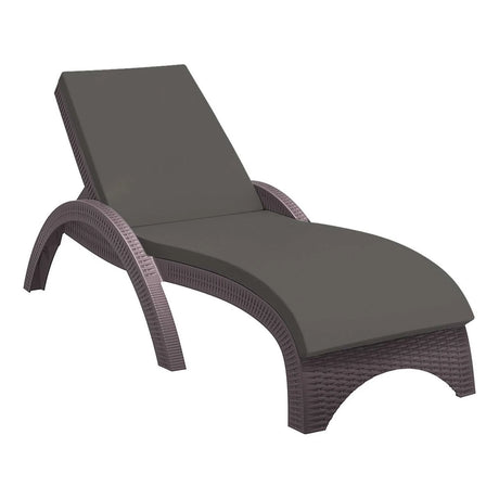FL Fiji Hospitality Stackable Sunlounger with Cushion