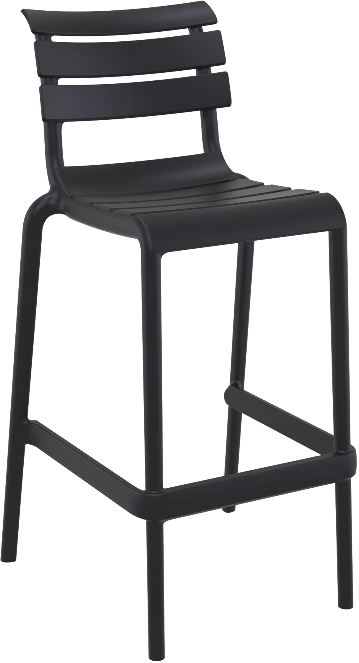 FL Helen Hospitality Stackable Outdoor Barstool