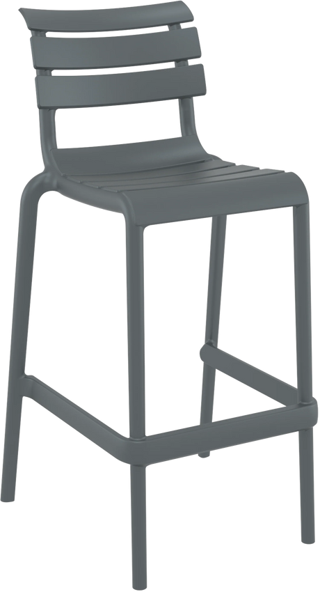 FL Helen Hospitality Stackable Outdoor Barstool