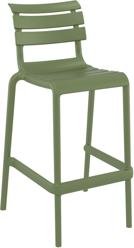 FL Helen Hospitality Stackable Outdoor Barstool
