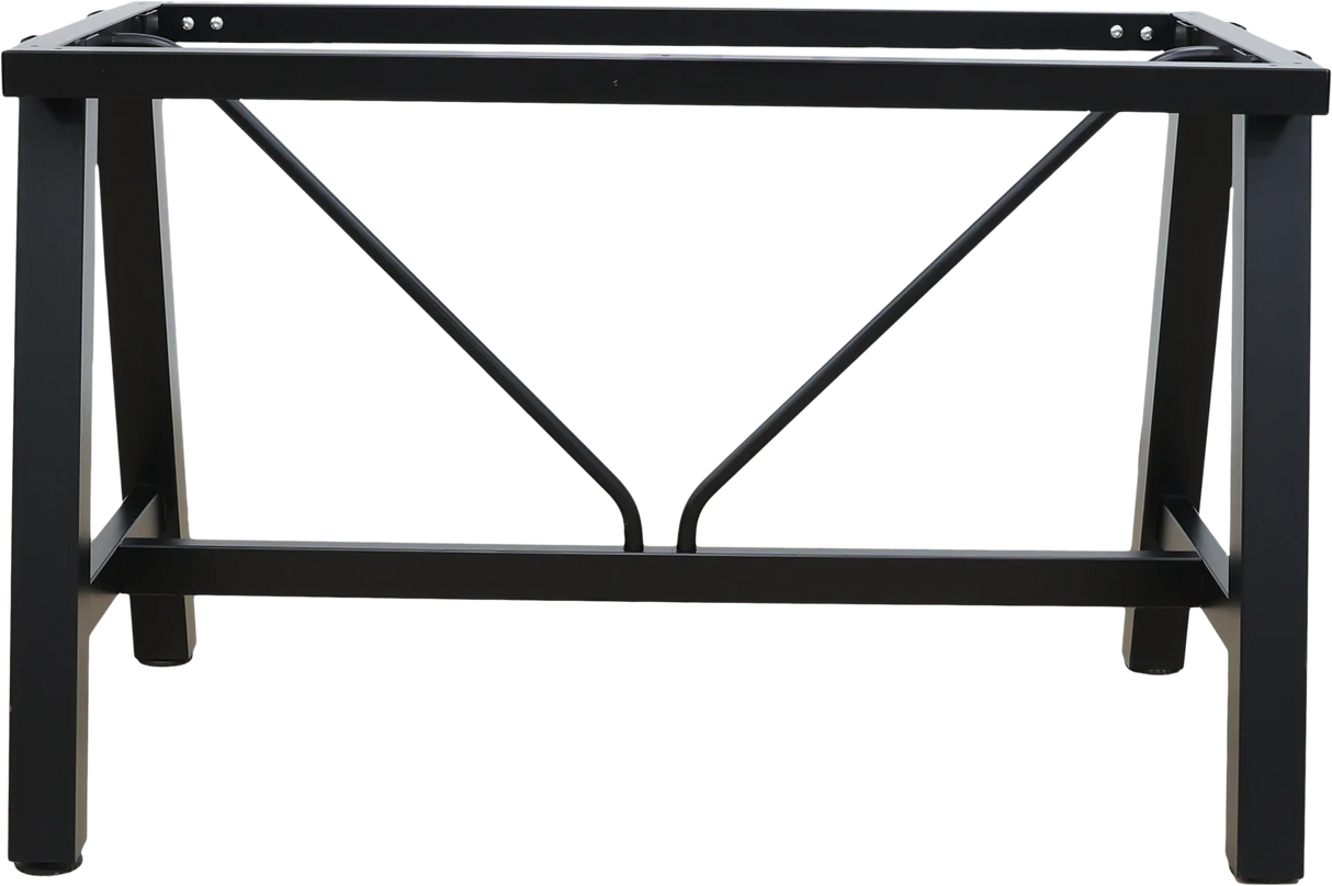 FL Durafurn A Shape Hospitality Steel Outdoor Table Base