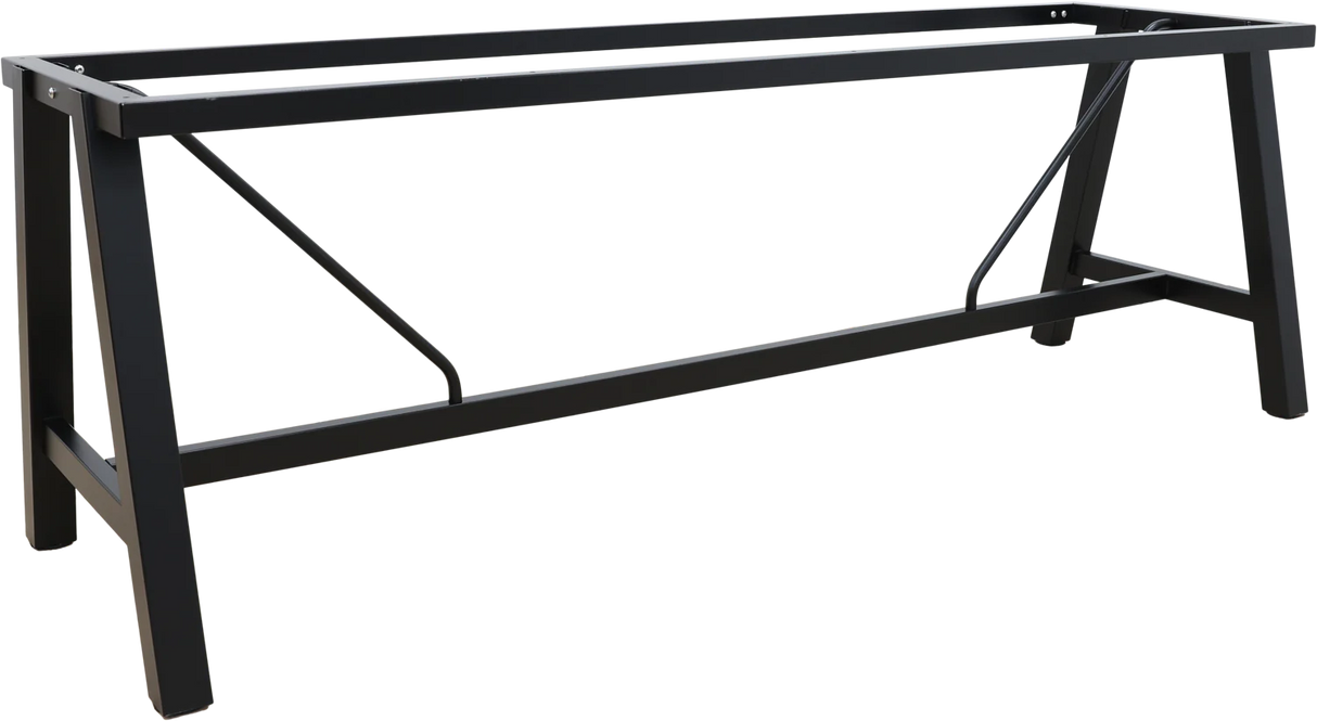 FL Durafurn A Shape Hospitality Steel Outdoor Table Base