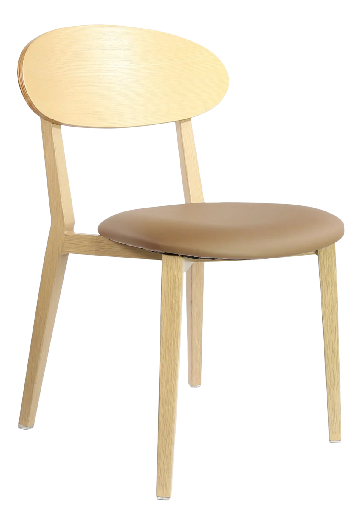 FL Atlanta Vinyl Upholstered Seat Hospitality Stackable Dining Chair