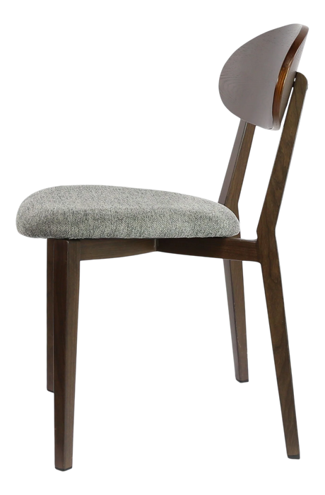 FL Atlanta Fabric Upholstered Seat Hospitality Stackable Dining Chair