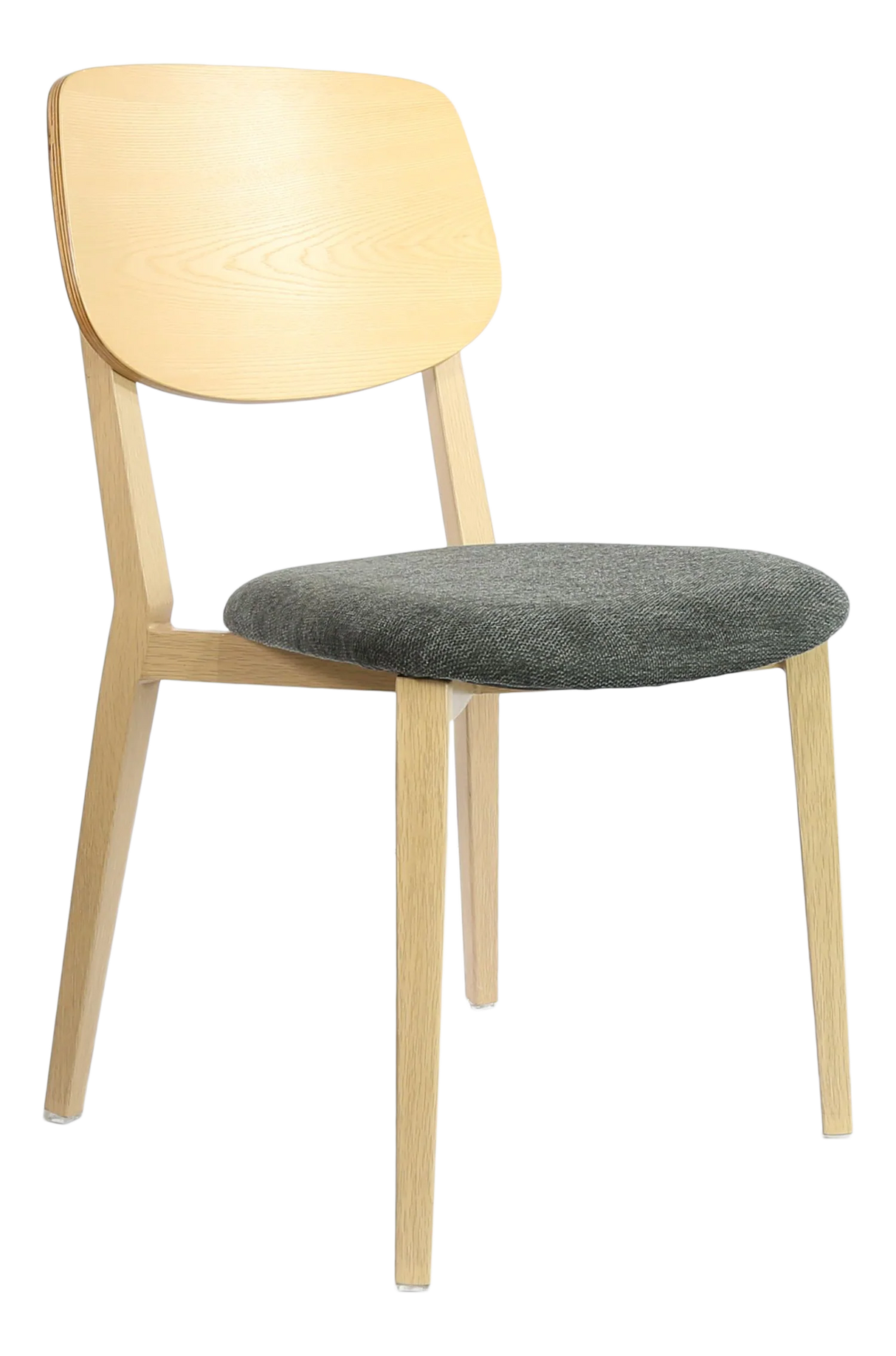 FL Atlanta Fabric Upholstered Seat Hospitality Stackable Dining Chair - Large