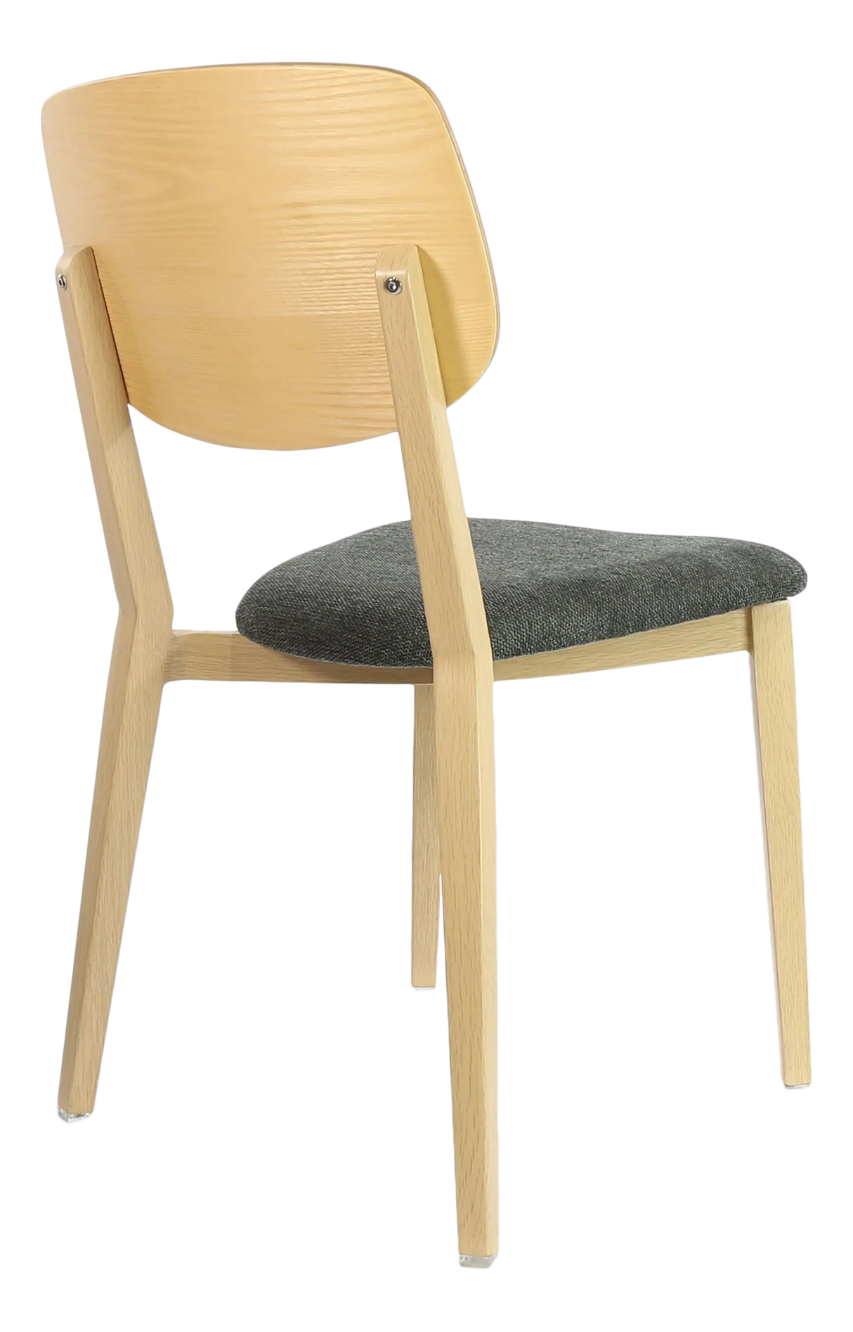 FL Atlanta Fabric Upholstered Seat Hospitality Stackable Dining Chair - Large