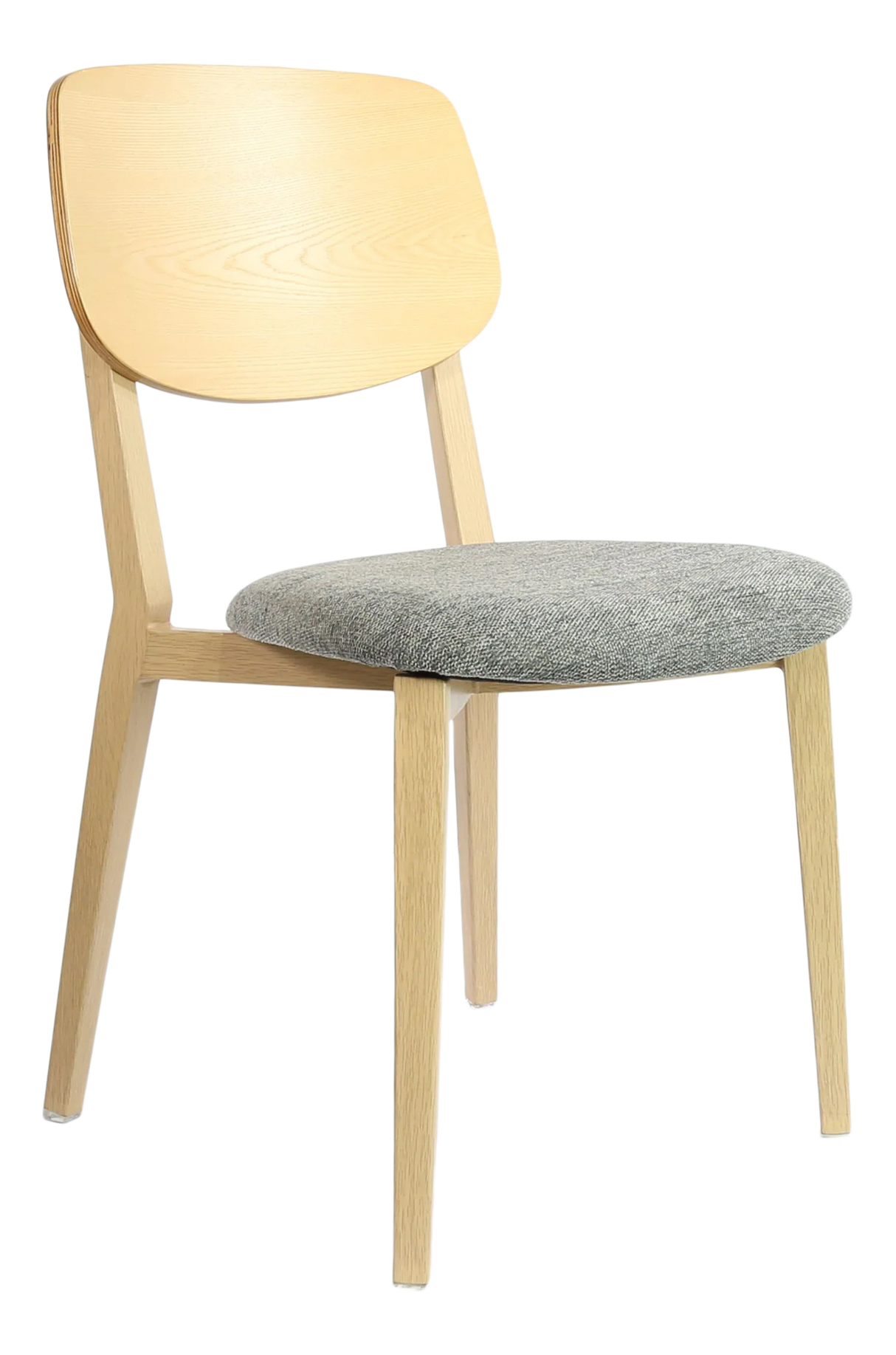 FL Atlanta Fabric Upholstered Seat Hospitality Stackable Dining Chair - Large