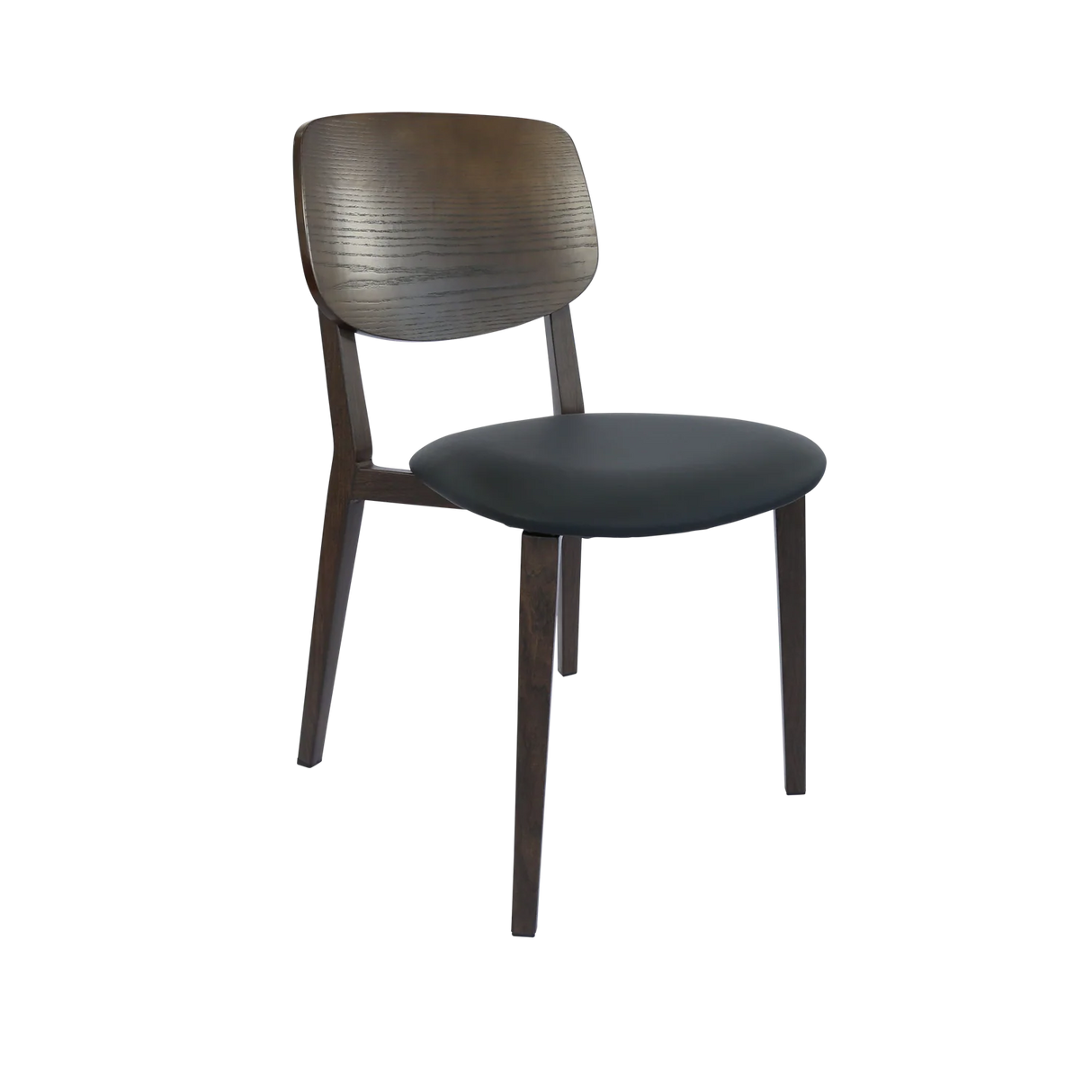 FL Atlanta Vinyl Upholstered Seat Hospitality Stackable Dining Chair - Large