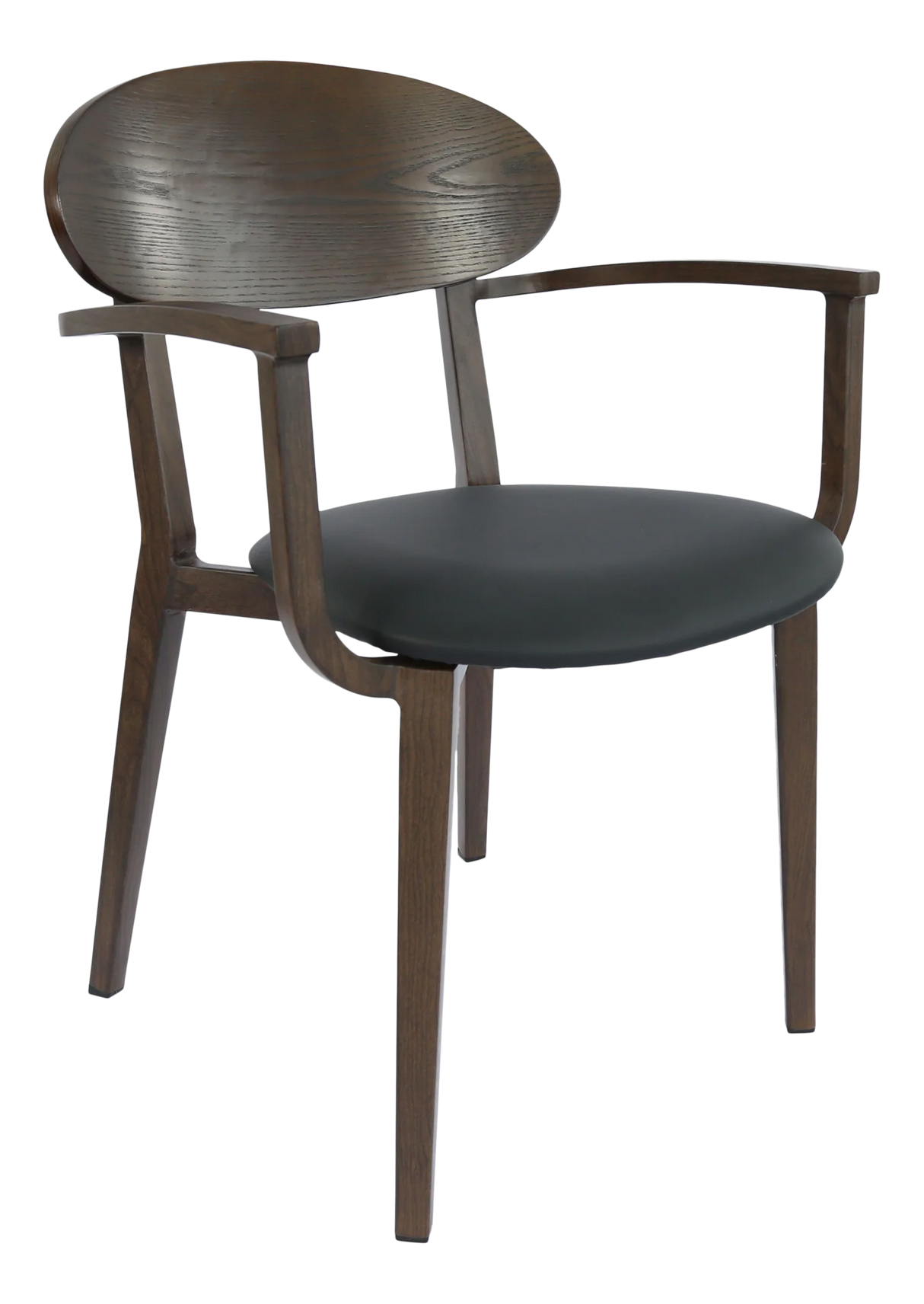 FL Atlanta Upholstered Seat Hospitality Stackable Dining Armchair