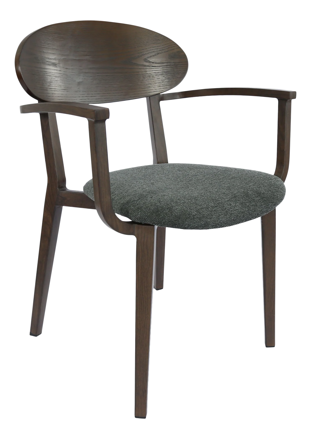 FL Atlanta Upholstered Seat Hospitality Stackable Dining Armchair