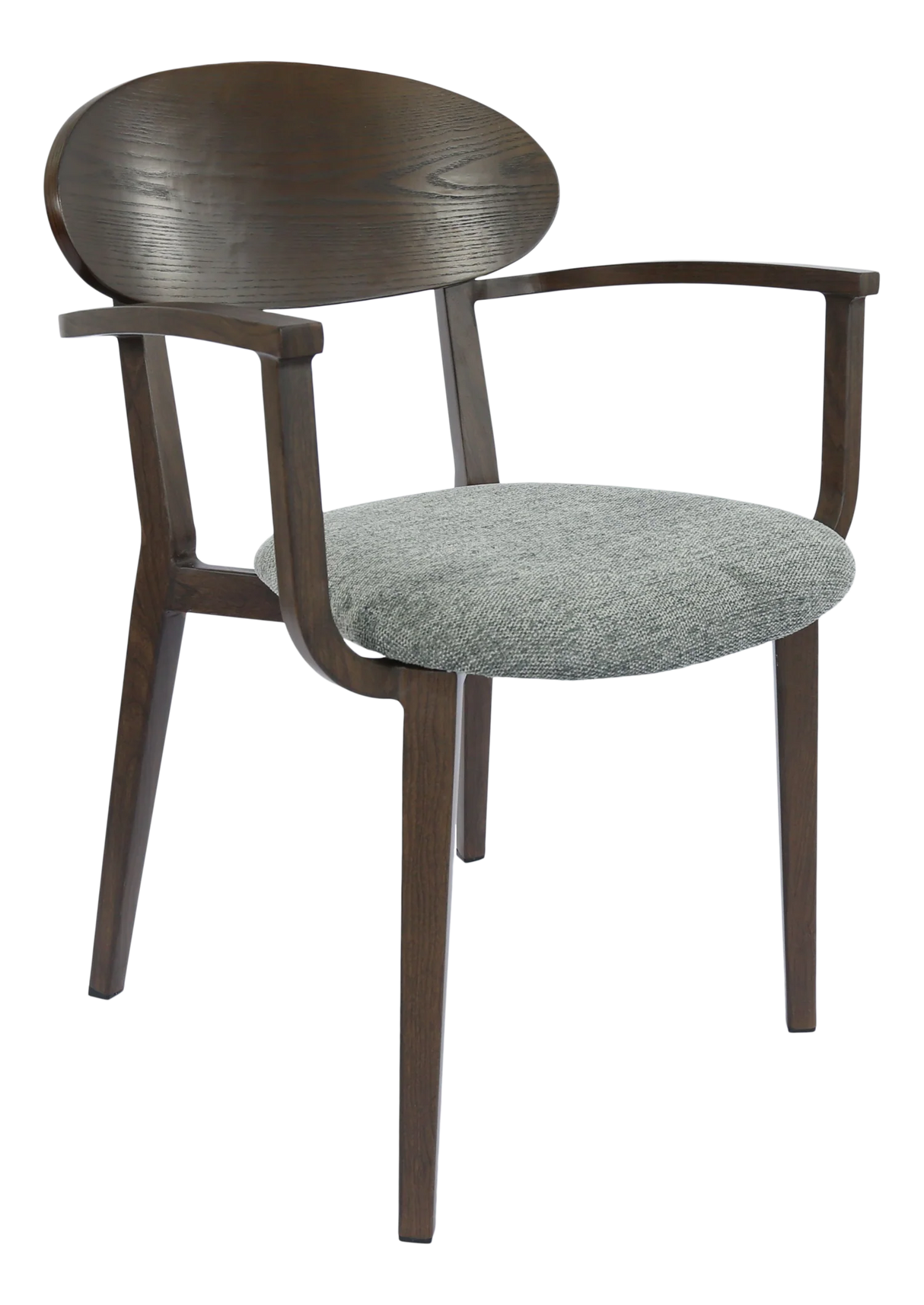 FL Atlanta Upholstered Seat Hospitality Stackable Dining Armchair