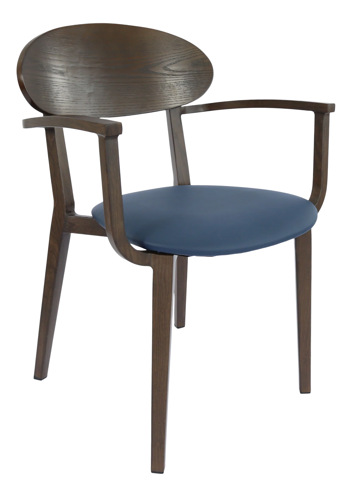 FL Atlanta Upholstered Seat Hospitality Stackable Dining Armchair