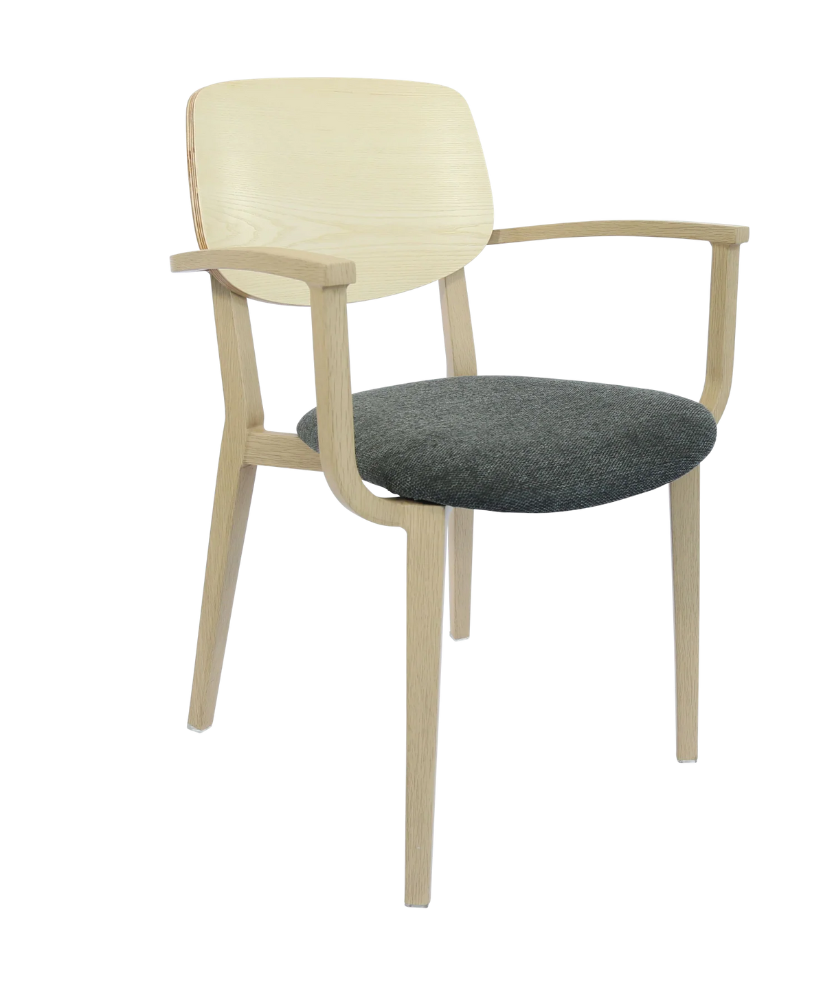 FL Atlanta Upholstered Seat Hospitality Stackable Dining Armchair - Large