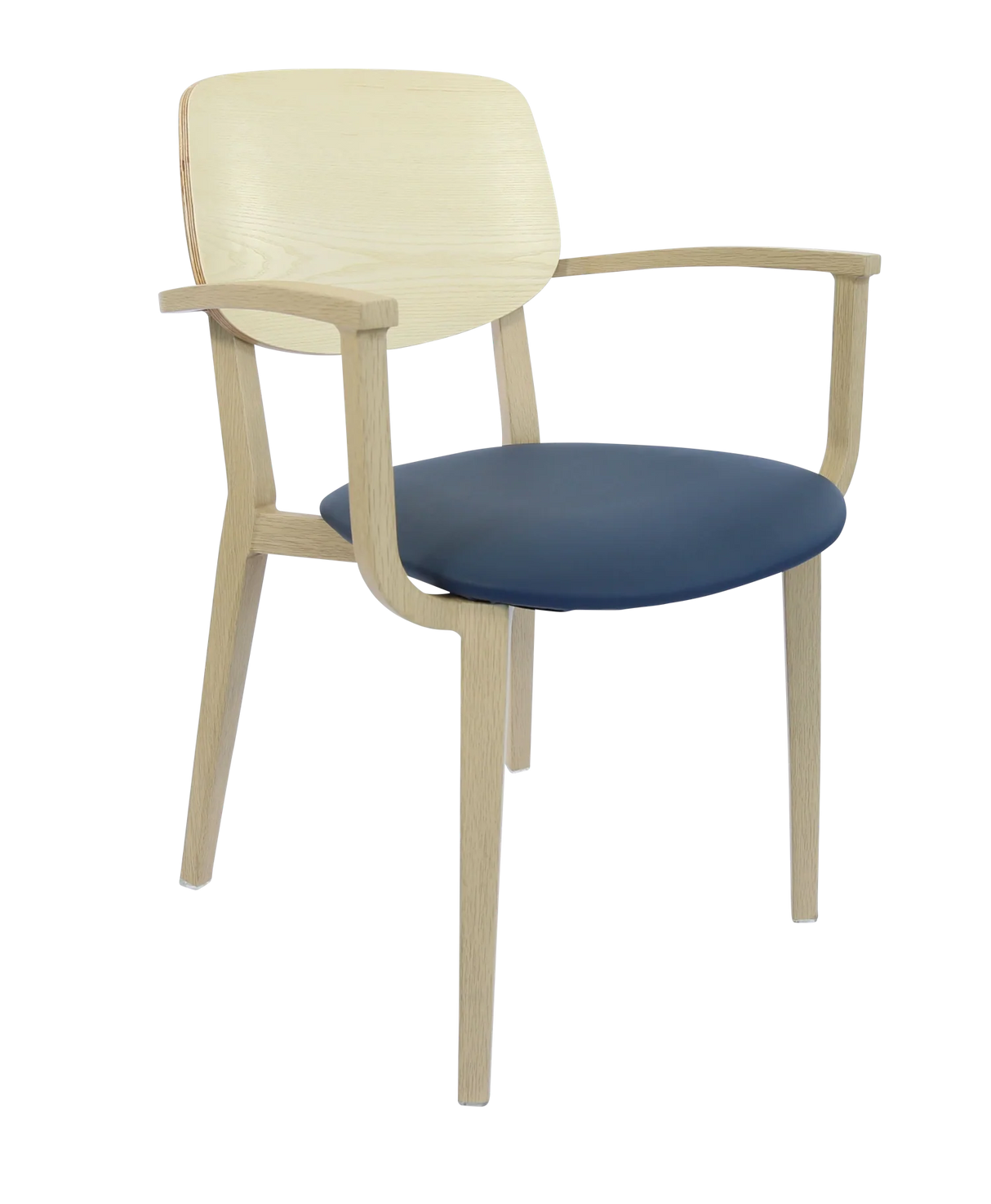 FL Atlanta Upholstered Seat Hospitality Stackable Dining Armchair - Large