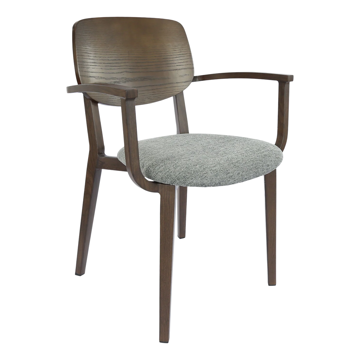 FL Atlanta Upholstered Seat Hospitality Stackable Dining Armchair - Large