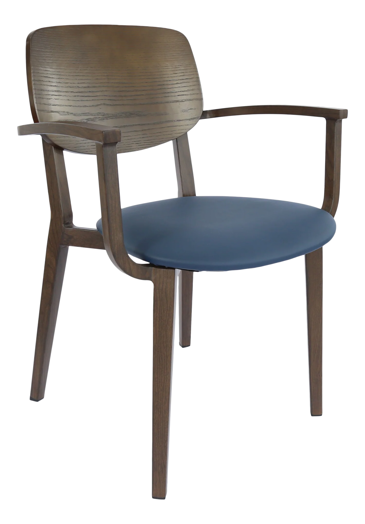 FL Atlanta Upholstered Seat Hospitality Stackable Dining Armchair - Large