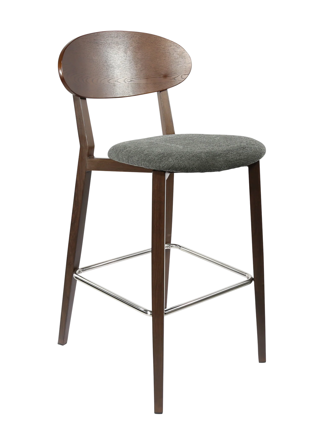 FL Atlanta Upholstered Seat Aluminium Frame Hospitality Barstool